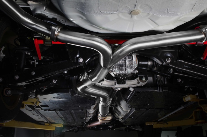 Subaru WRX Performance Exhaust - Perrin Performance - Mid Pipes with Resonator - `22-`25